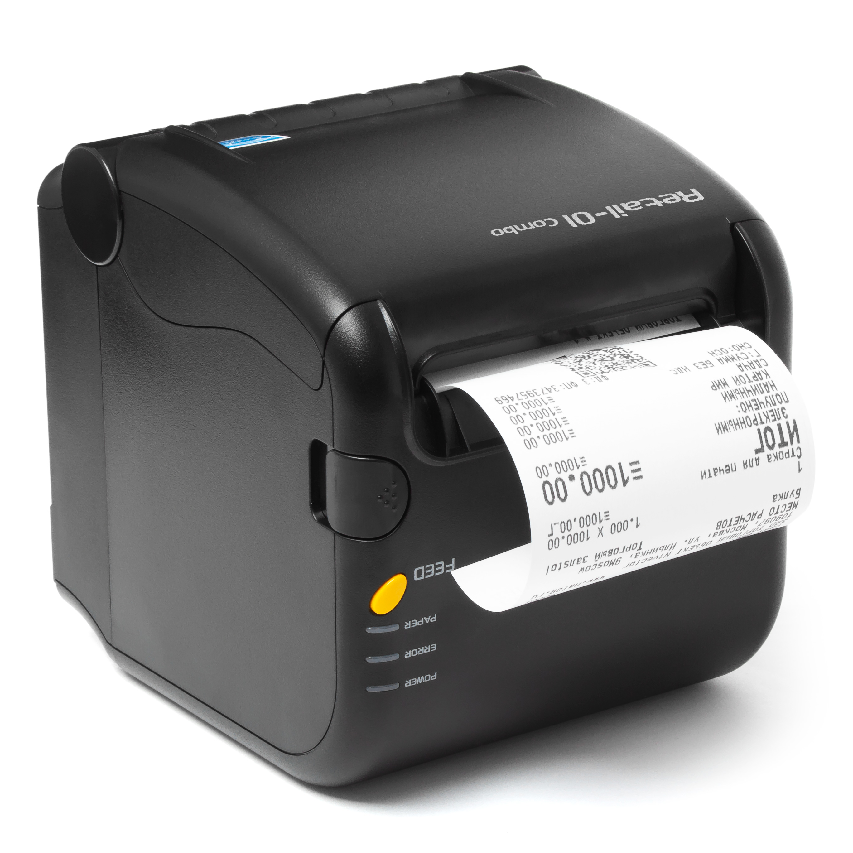 Фискальный регистратор ККТ "РИТЕЙЛ-КОМБО-01Ф" Cover ФФД 1.2 2LAN/HUB черный без ФН